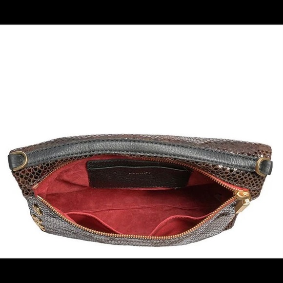 Hammitt VIP Reptilian Patent Leather Foldover Med - Picture 5 of 5